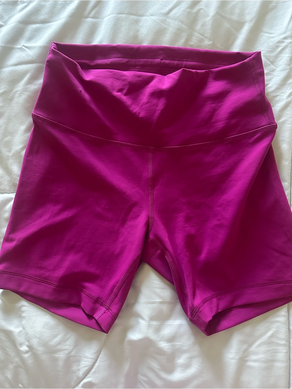 Lululemon Magenta High-Waist Women’s Active Shorts Size 8